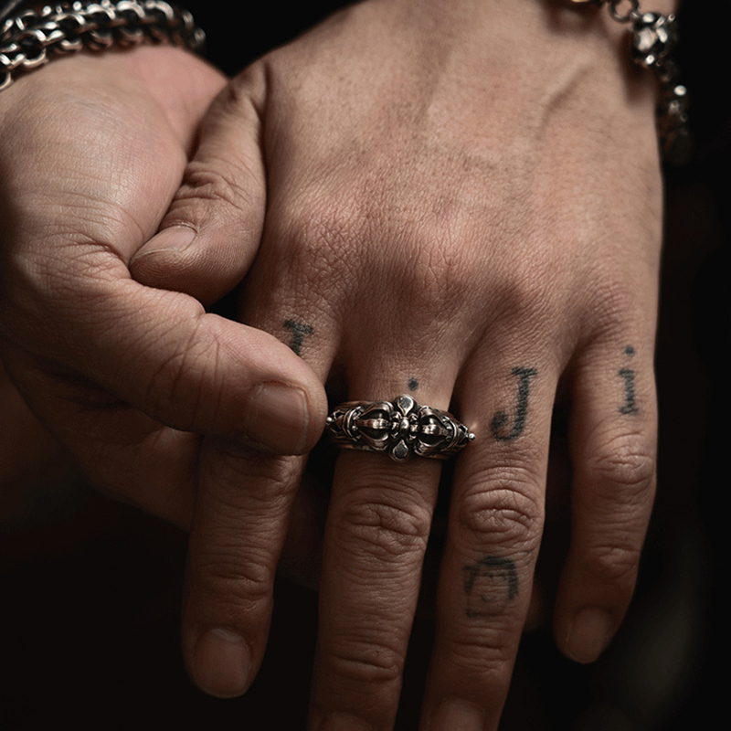 Crown Clown 925 Sterling Silver Ring