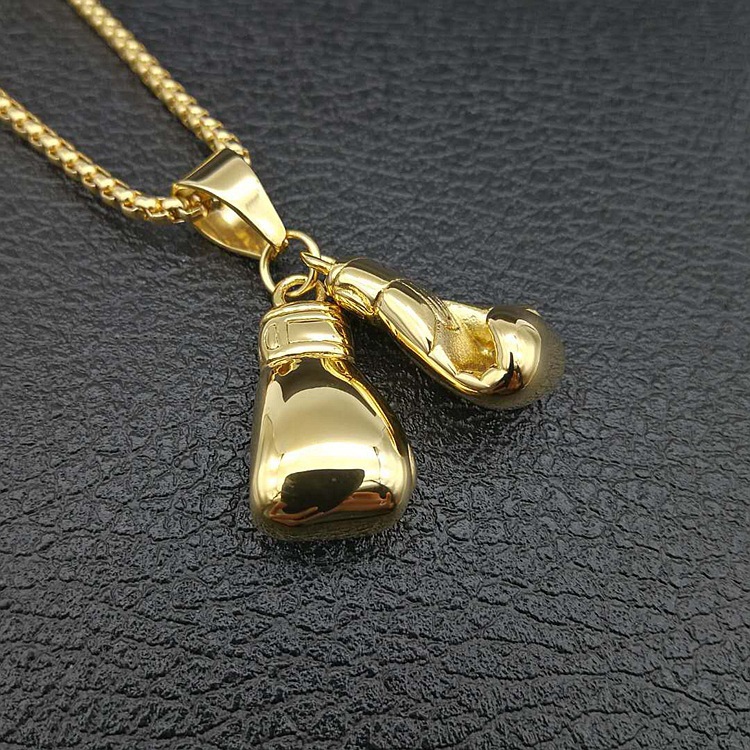 "Brave Fist" Boxing Glove Necklace