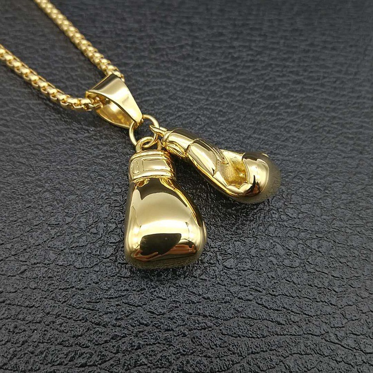 "Brave Fist" Boxing Glove Necklace