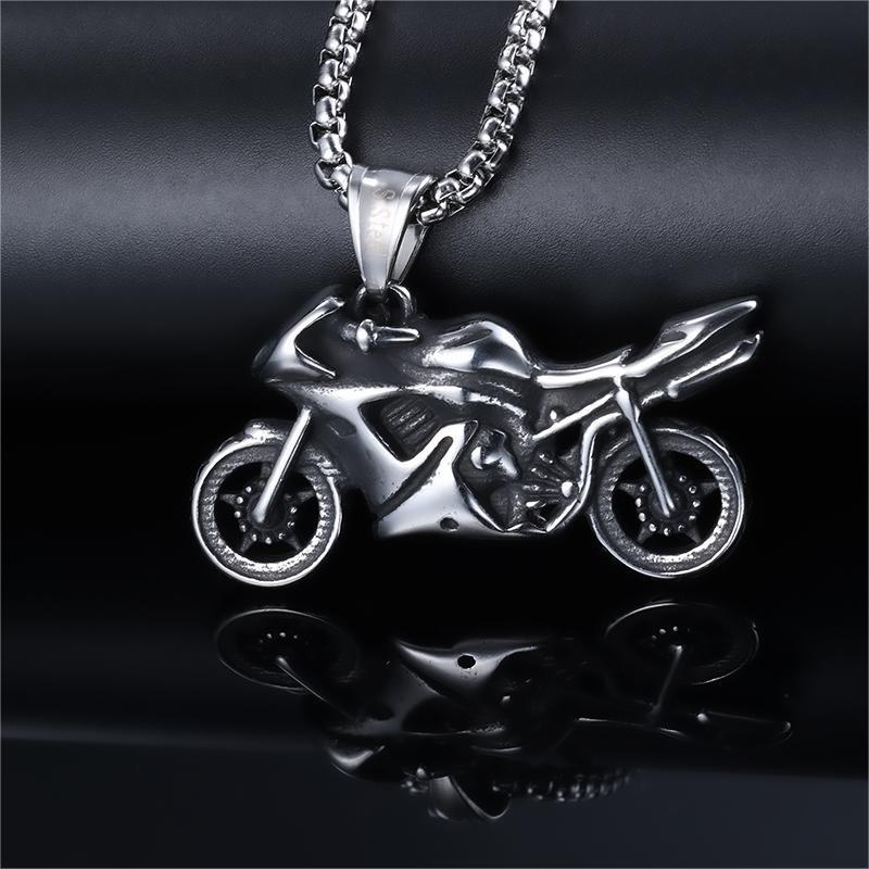 Personalized Motorcycle Necklace