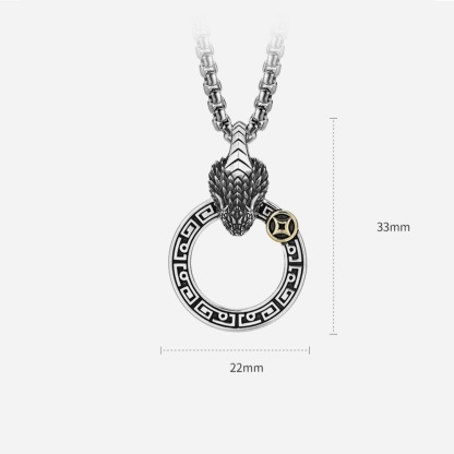3D Viper Necklace