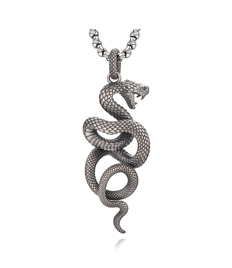 Spirit snake necklace
