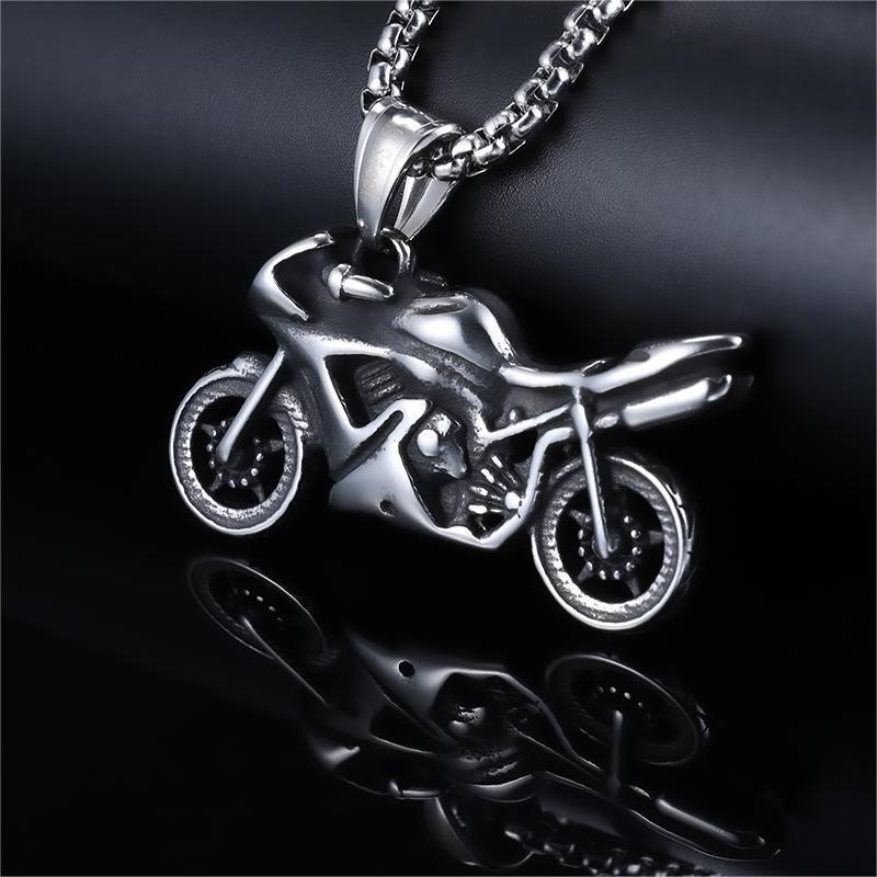 Personalized Motorcycle Necklace