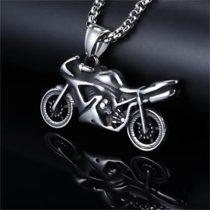Personalized Motorcycle Necklace