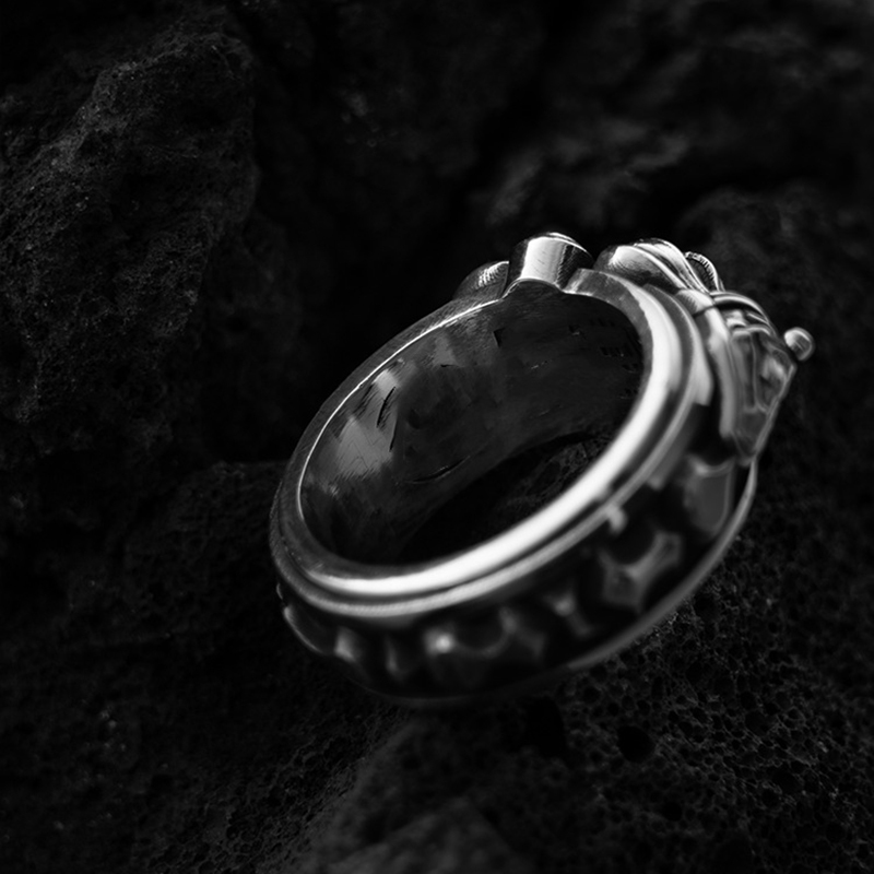 Crown Clown 925 Sterling Silver Ring