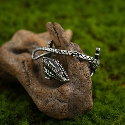 "Indomitable" crocodile bracelet