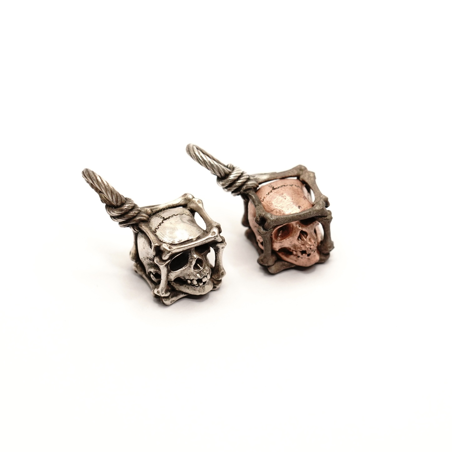 Imprisoned Skull Necklace