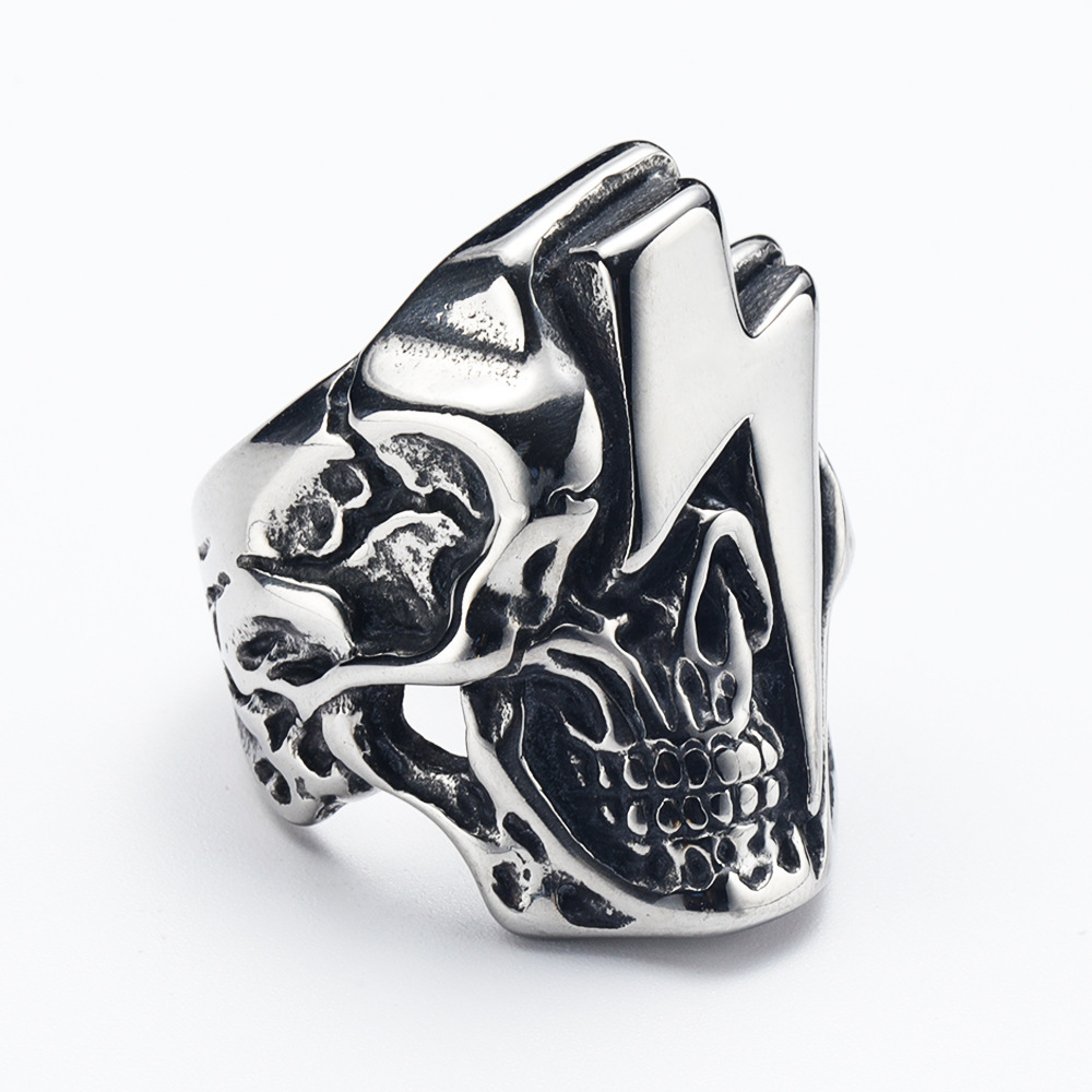 Skull Lightning Ring
