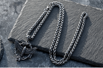 Eternal Vine·Flying Eagle Necklace