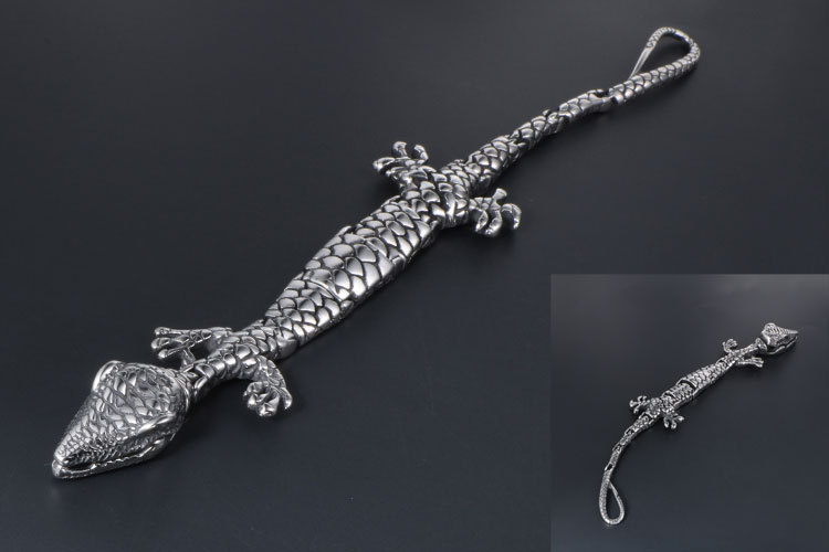 "Indomitable" crocodile bracelet