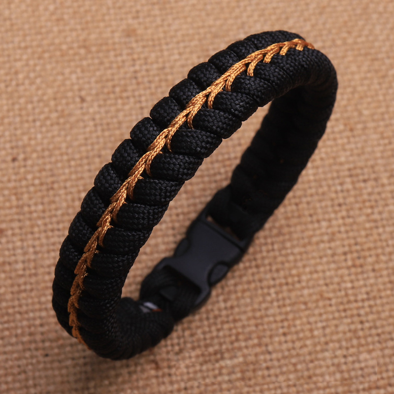 Hand-woven outdoor sports bracelet