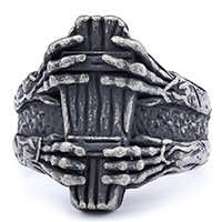 Bone Cutout Vintage Ring