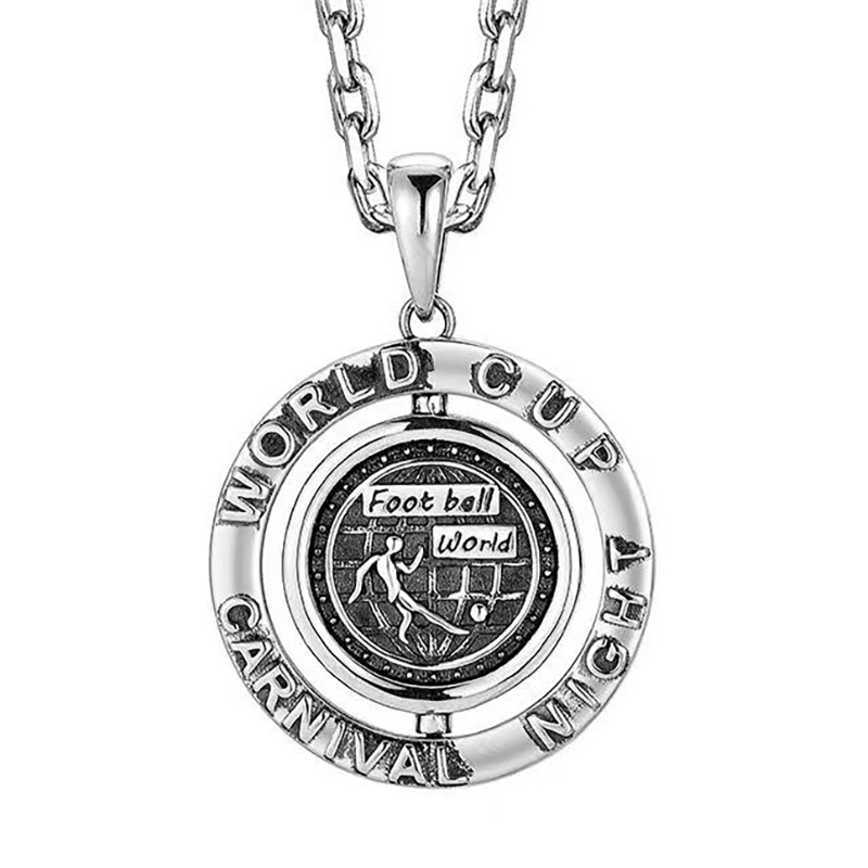 Football hoop necklace original design