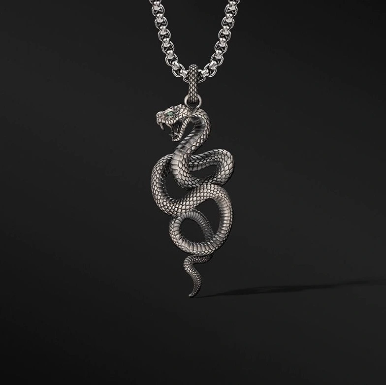 Spirit snake necklace