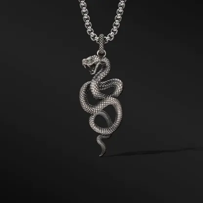 Spirit snake necklace