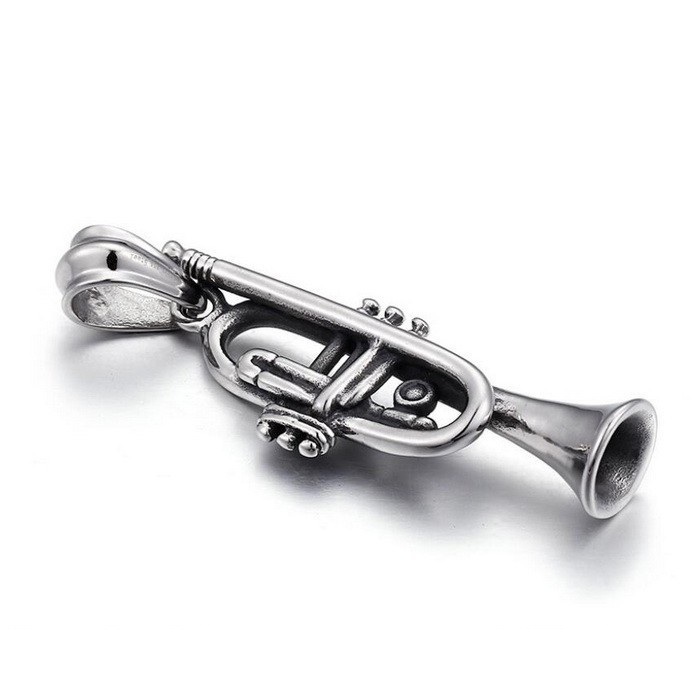 Rock instrument pendant necklace