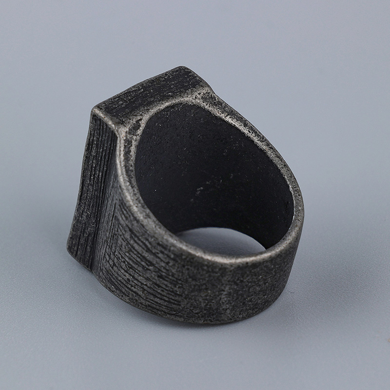 Vintage Heavy Industry Cross Ring