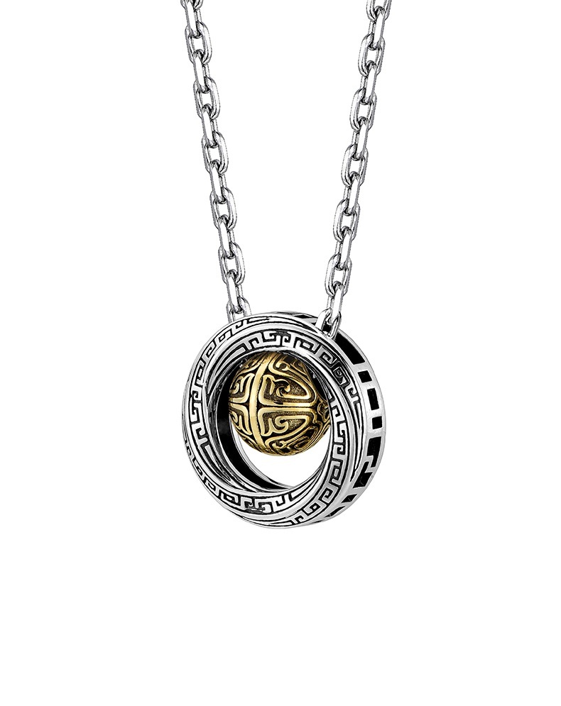 Mobius Loop Lucky Bead Necklace