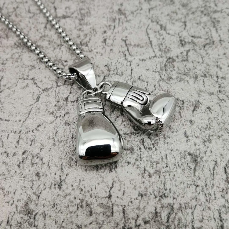 "Brave Fist" Boxing Glove Necklace