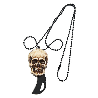 Skull Folding Knife