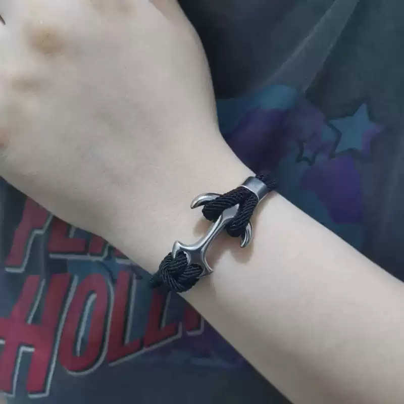 Anchor Braided Handmade Bracelet