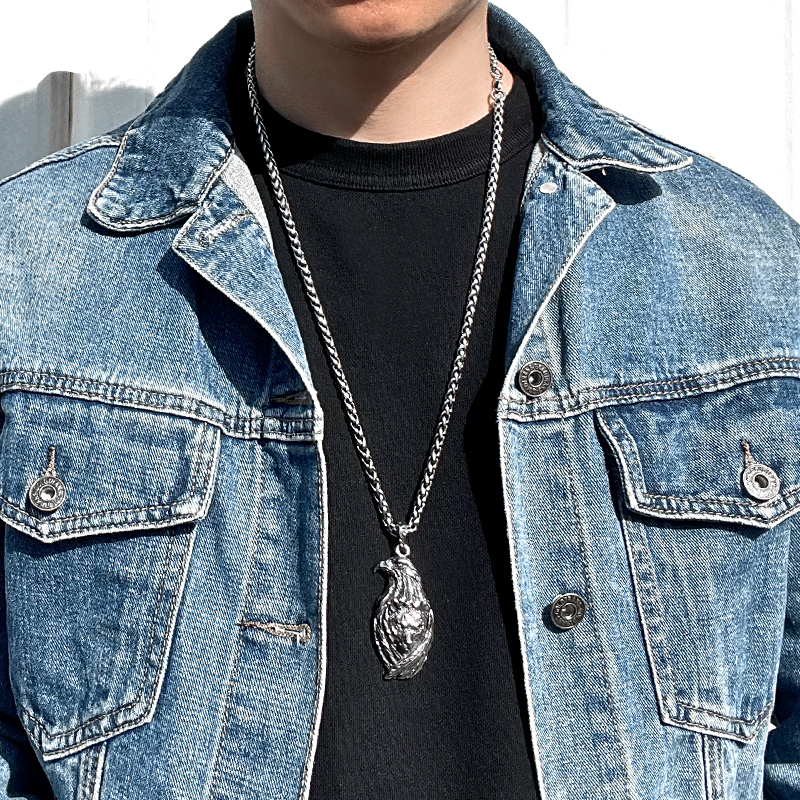 Silver Aegis · Eagle Wolf Badge