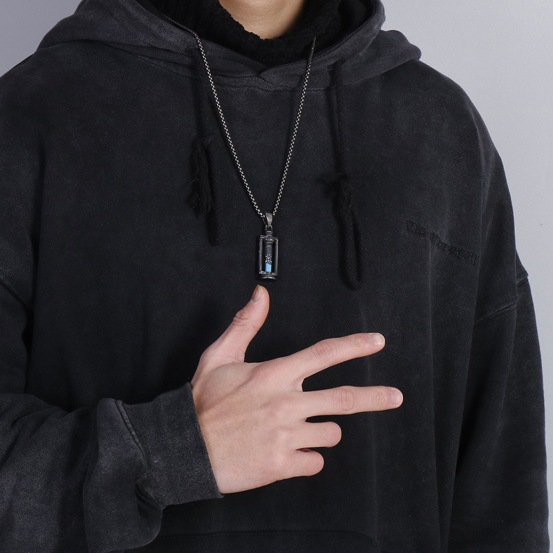 Retro creative personality kerosene lamp hourglass pendant