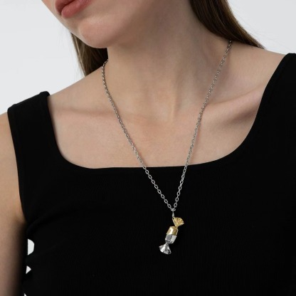 Magnetic Couple Necklace