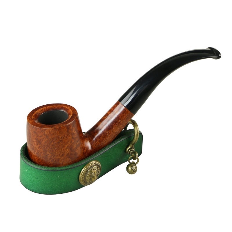 Cowhide pipe rack/keychain