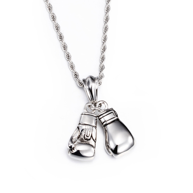 "Brave Fist" Boxing Glove Necklace