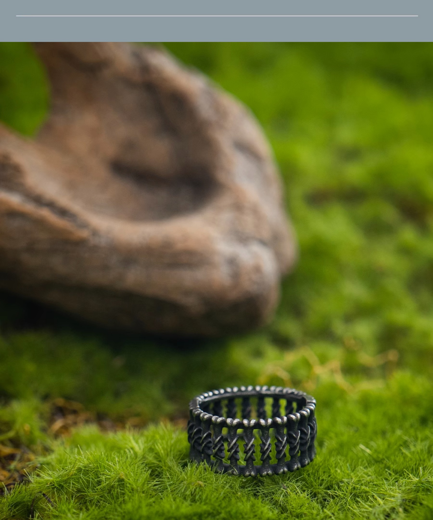 Bone Cutout Vintage Ring