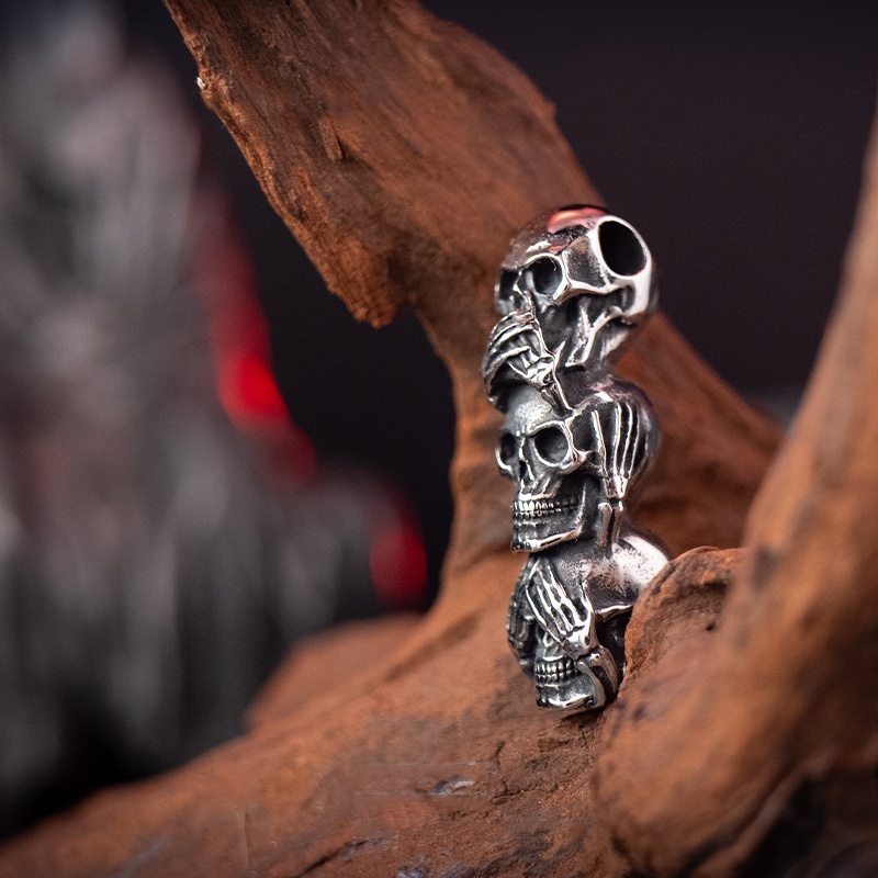 Punk Skull Pendant Necklace