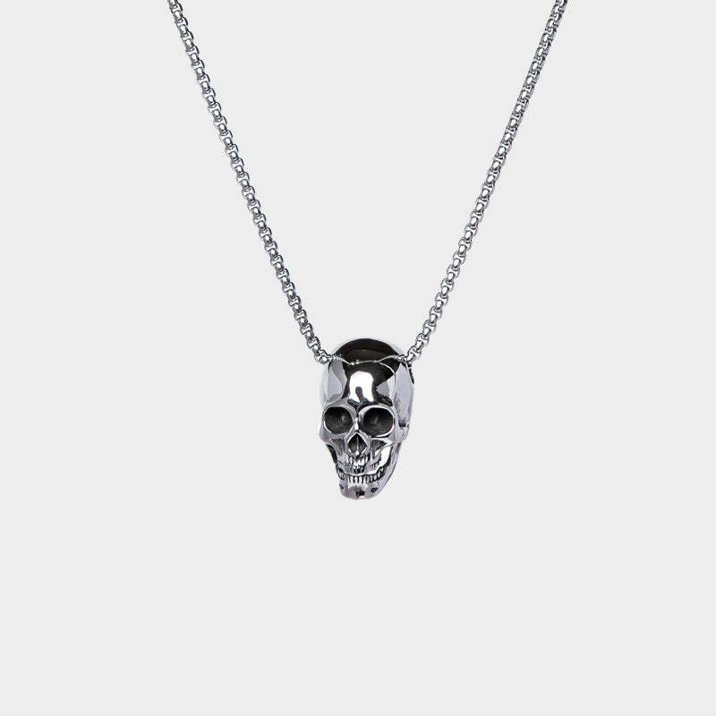 Punk style skull necklace