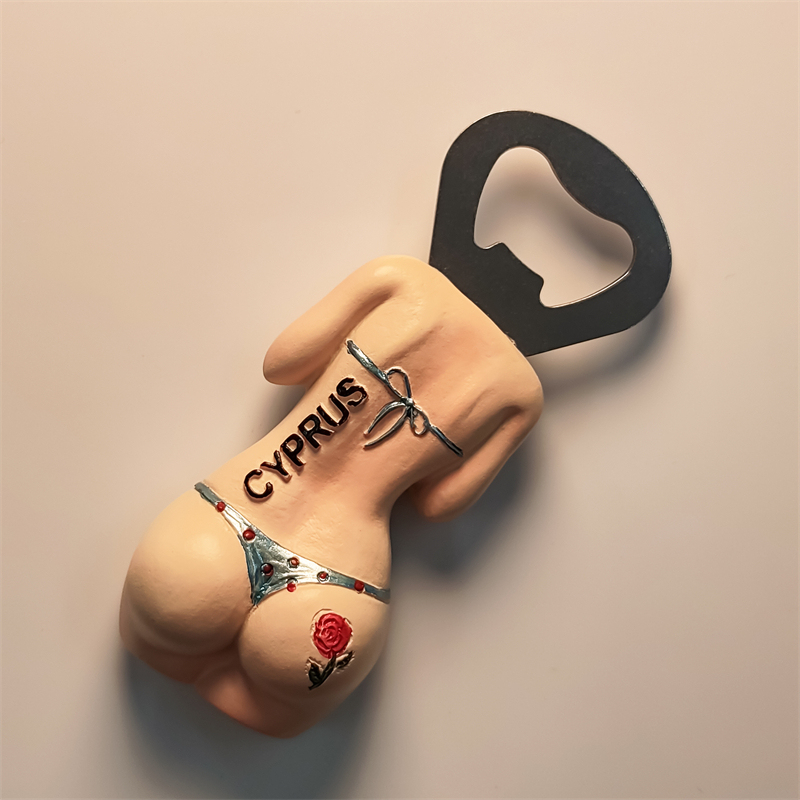 3D Bikini Fridge Magnet Bottle Opener