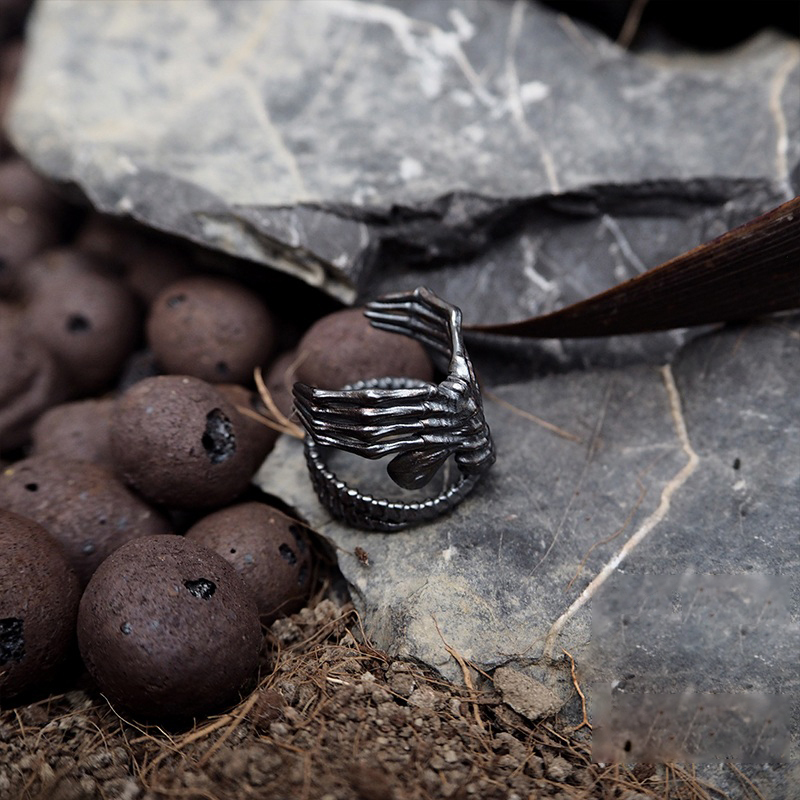 Original handmade niche classic motorcycle shaped ring