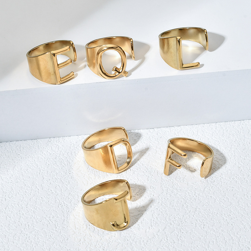 Alphabet Rings