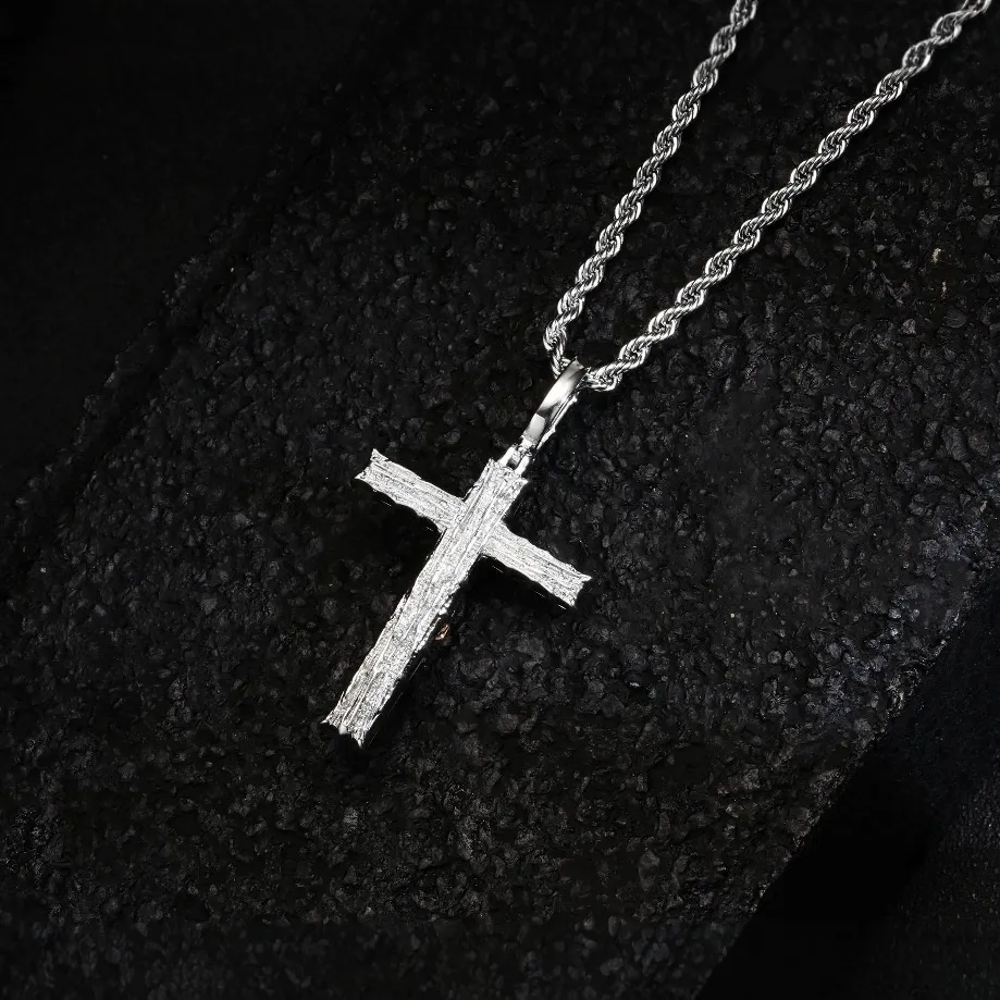 Crimson Redeemer Cross Pendant