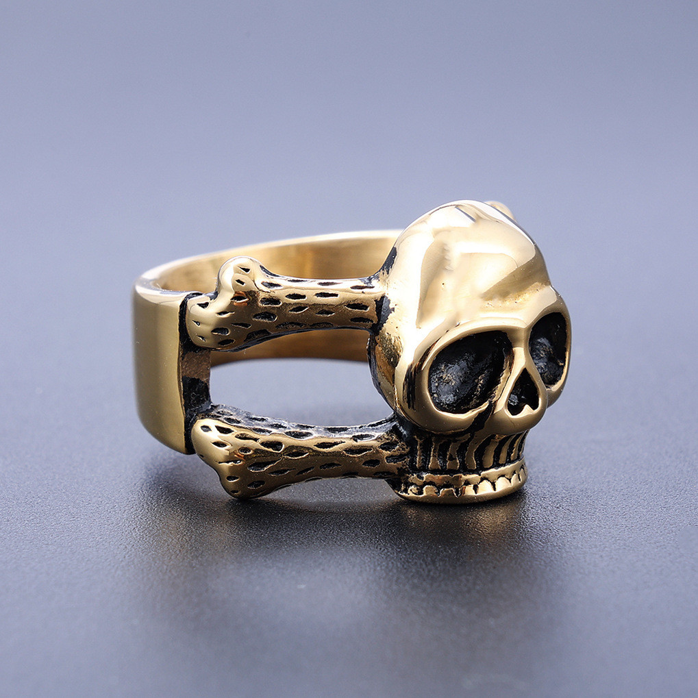 Skull Bone Shape Ring