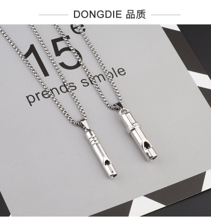 Whistle necklace