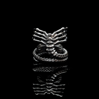 Original handmade niche classic motorcycle shaped ring