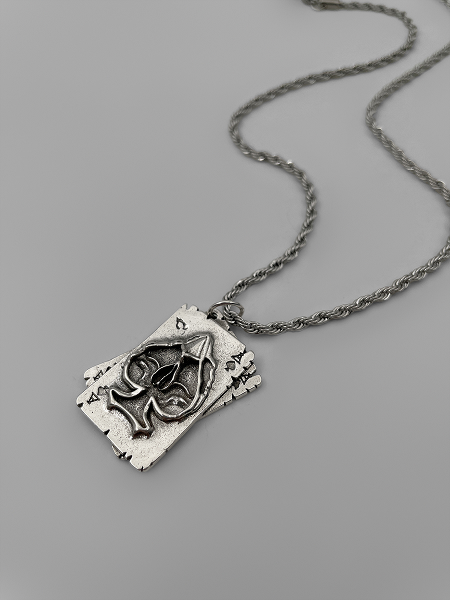 Poker Pendant Necklace