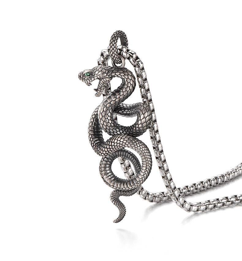 Spirit snake necklace