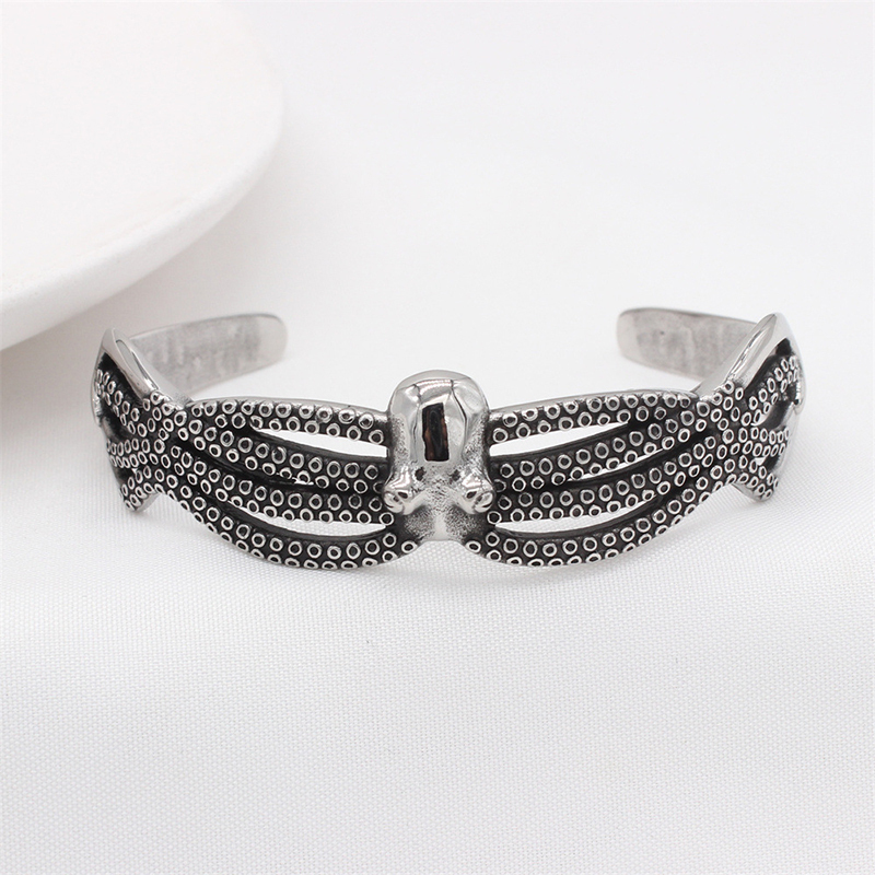Dark Kraken Octopus Vintage Cast Bracelet
