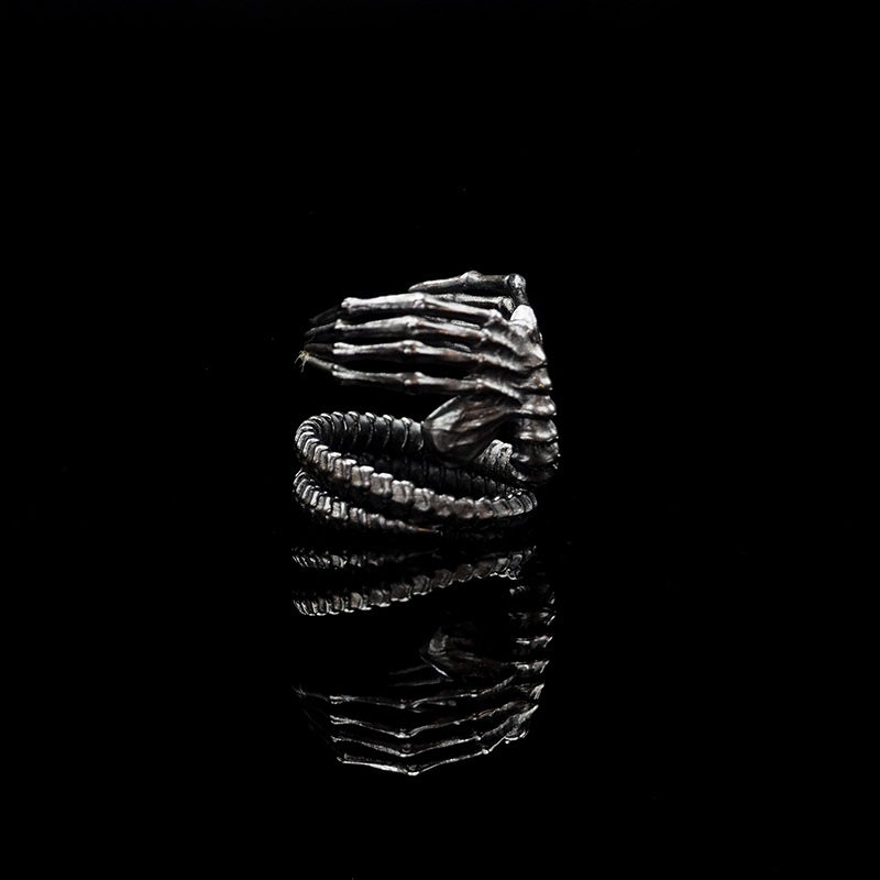 Original handmade niche classic motorcycle shaped ring