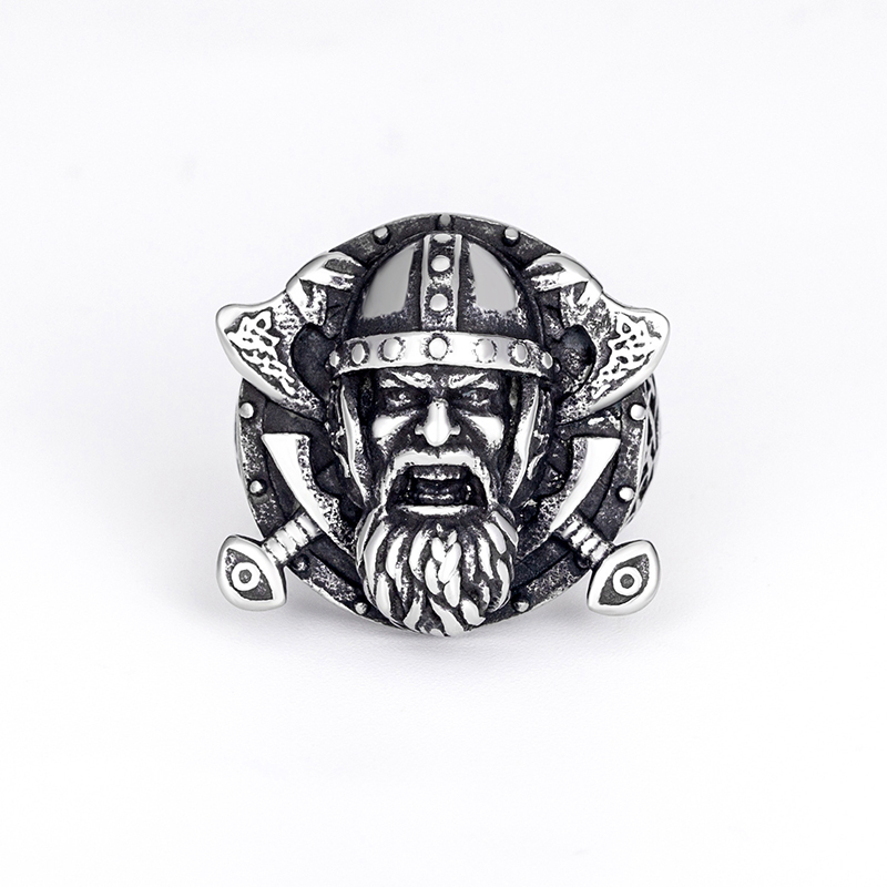 Amulet Axe Ring Men's Jewelry