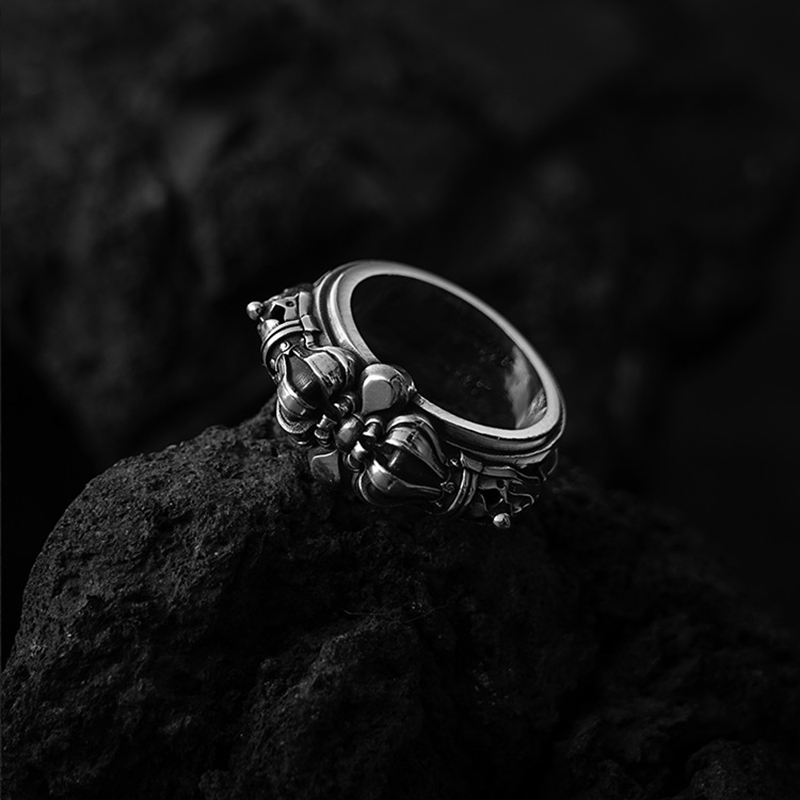 Crown Clown 925 Sterling Silver Ring