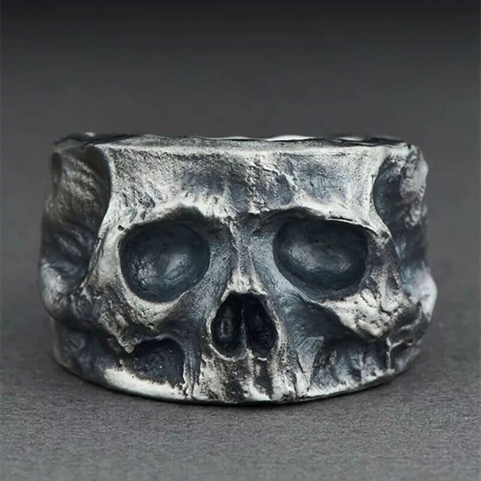 Vintage skull ring