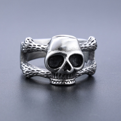 Skull Bone Shape Ring
