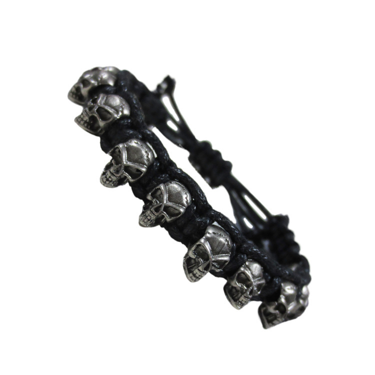 Vintage Skull Braided Chain