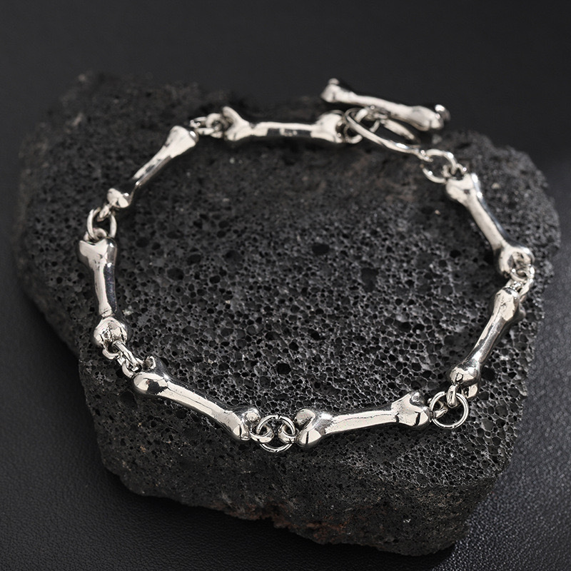 Vintage Skull Bone Bracelet